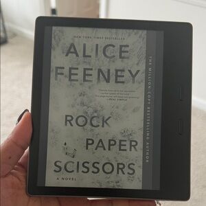 Black E-Reader Tablet